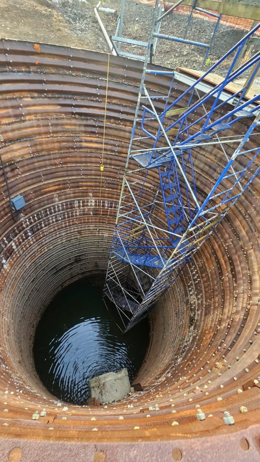 Sistema de bombas de aguas negras